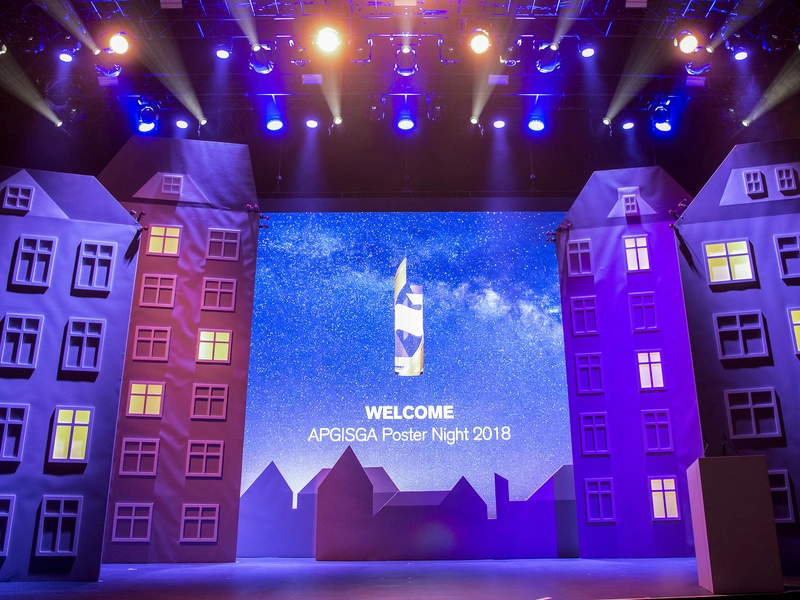 THE HALL APG Poster Night 2018